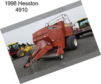 1998 Hesston 4910