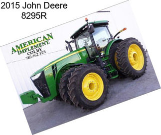 2015 John Deere 8295R