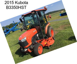 2015 Kubota B3350HST