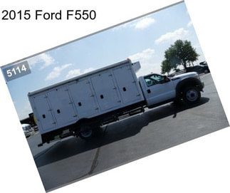 2015 Ford F550