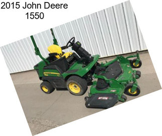 2015 John Deere 1550