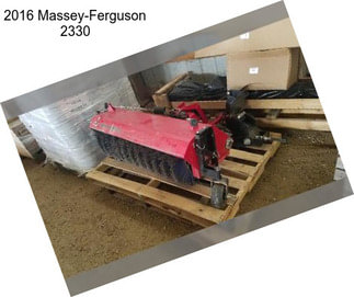 2016 Massey-Ferguson 2330