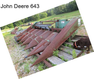 John Deere 643