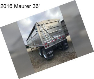 2016 Maurer 36\'