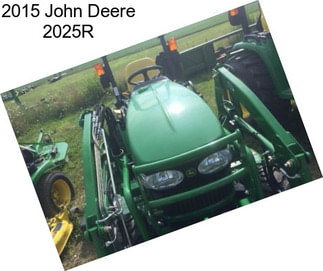 2015 John Deere 2025R