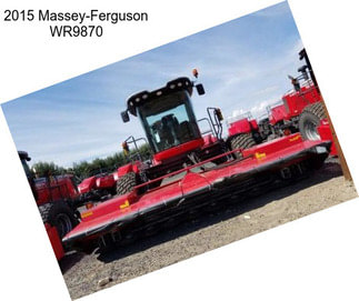 2015 Massey-Ferguson WR9870