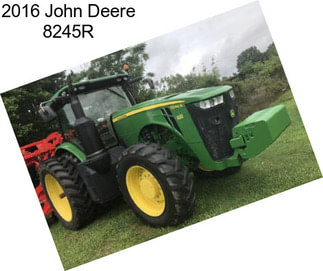 2016 John Deere 8245R