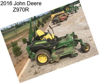 2016 John Deere Z970R