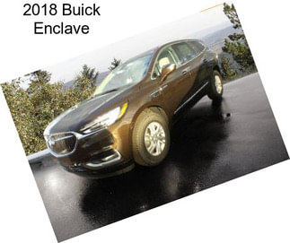 2018 Buick Enclave