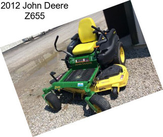 2012 John Deere Z655