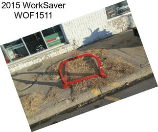 2015 WorkSaver WOF1511