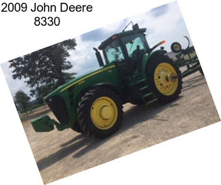 2009 John Deere 8330