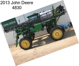 2013 John Deere 4830