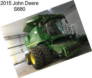 2015 John Deere S680