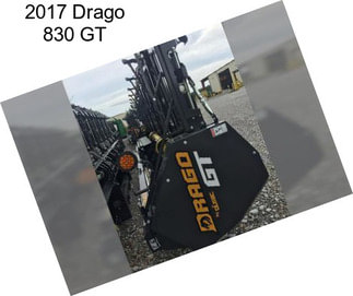 2017 Drago 830 GT