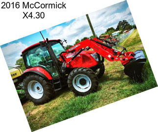 2016 McCormick X4.30
