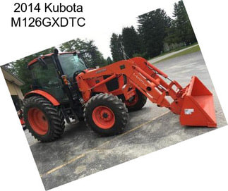 2014 Kubota M126GXDTC