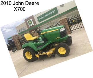 2010 John Deere X700