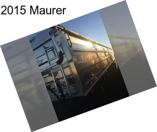 2015 Maurer