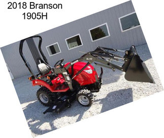 2018 Branson 1905H