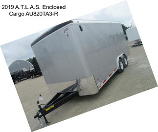 2019 A.T.L.A.S. Enclosed Cargo AU820TA3-R