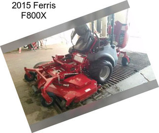 2015 Ferris F800X