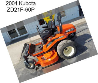 2004 Kubota ZD21F-60P