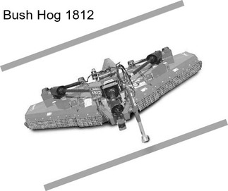 Bush Hog 1812