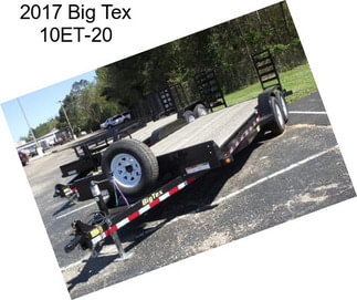 2017 Big Tex 10ET-20