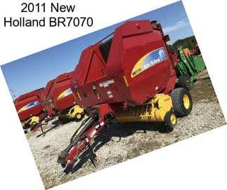 2011 New Holland BR7070