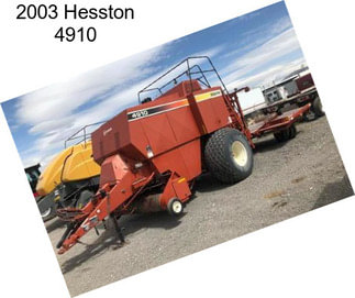 2003 Hesston 4910