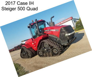 2017 Case IH Steiger 500 Quad