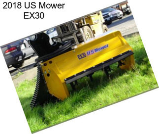 2018 US Mower EX30