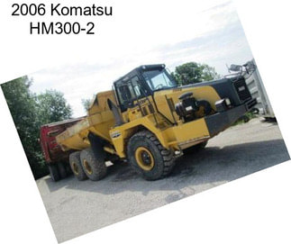 2006 Komatsu HM300-2