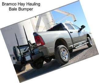 Bramco Hay Hauling Bale Bumper