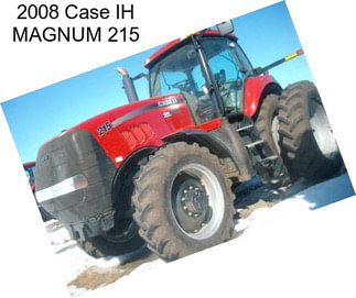 2008 Case IH MAGNUM 215