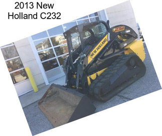 2013 New Holland C232