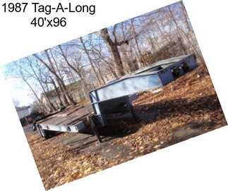 1987 Tag-A-Long 40\'x96