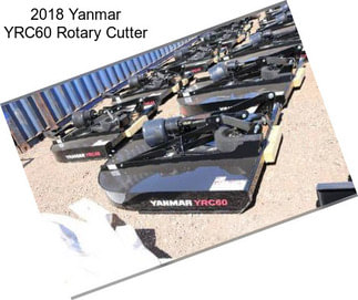 2018 Yanmar YRC60 Rotary Cutter