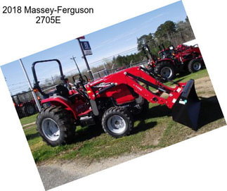 2018 Massey-Ferguson 2705E
