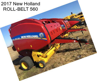 2017 New Holland ROLL-BELT 560