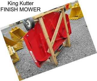 King Kutter FINISH MOWER