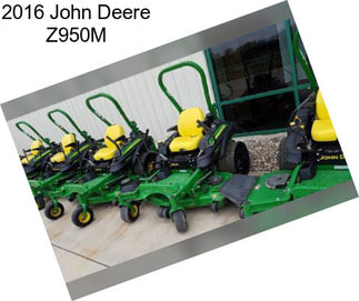 2016 John Deere Z950M