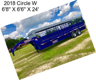 2018 Circle W 6\'8\'\' X 6\'6\'\' X 24\'