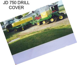 JD 750 DRILL COVER