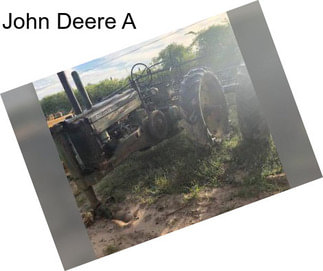 John Deere A