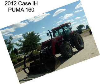 2012 Case IH PUMA 160