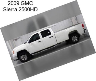 2009 GMC Sierra 2500HD