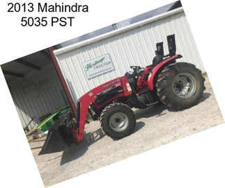 2013 Mahindra 5035 PST