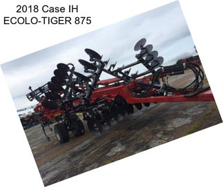 2018 Case IH ECOLO-TIGER 875